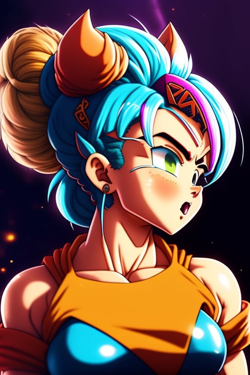 Lexica - in the style of dragon ball anime