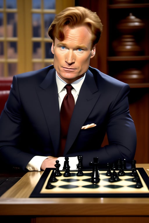 Lexica - Robin williams playing chess in a movie scene