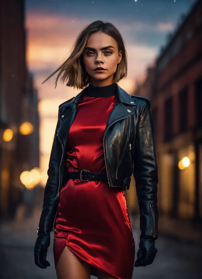 leather tank dress Mini Tank Dress Vegan Leather main image 1