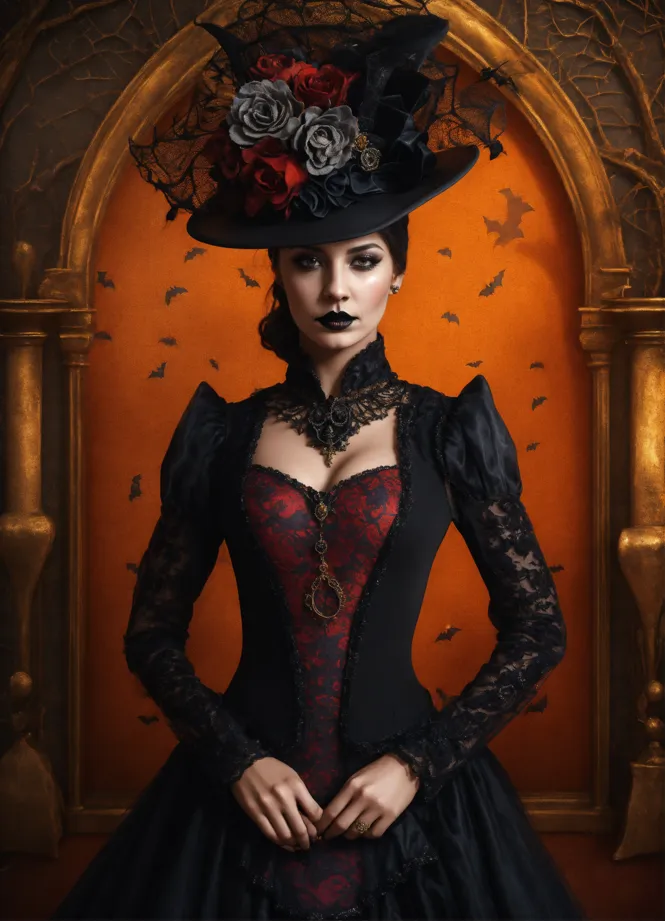 Lexica - victorian gothic clothing