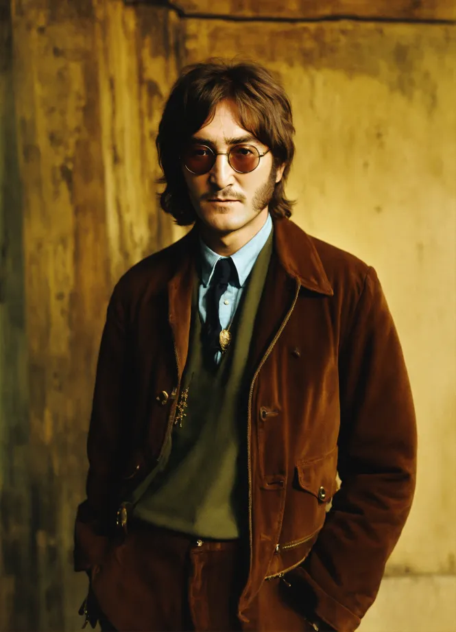 John lennon cheap round sunglasses