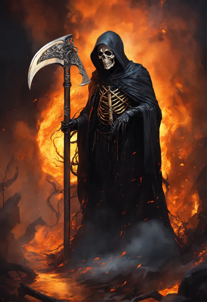 The Grim Reaper by stelamoris - Make better art