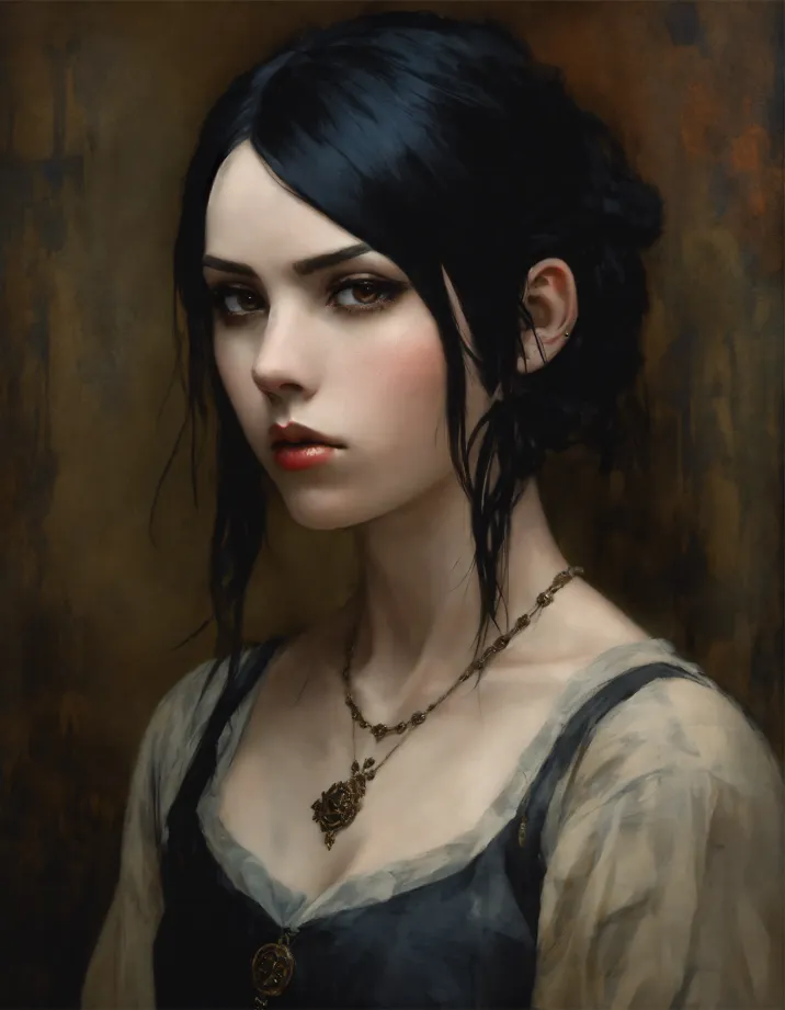 full face epic portrait, victorian gothic vampire, Stable Diffusion