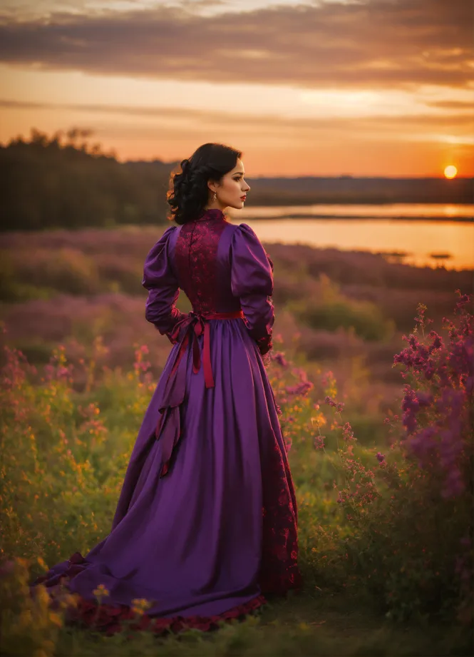 Lexica - long victorian dress