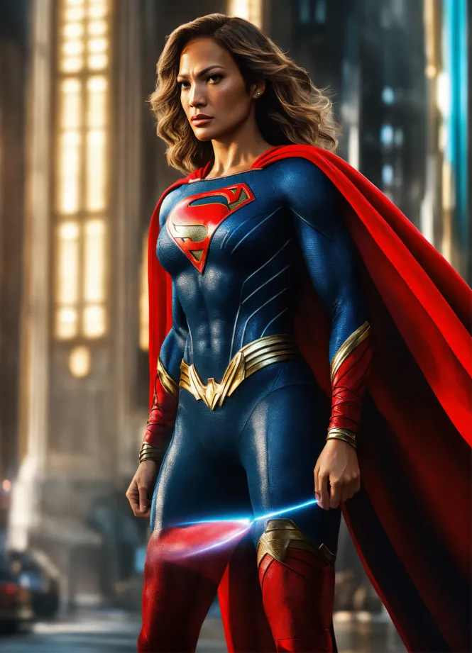 Lexica - taylor swift as supergirl