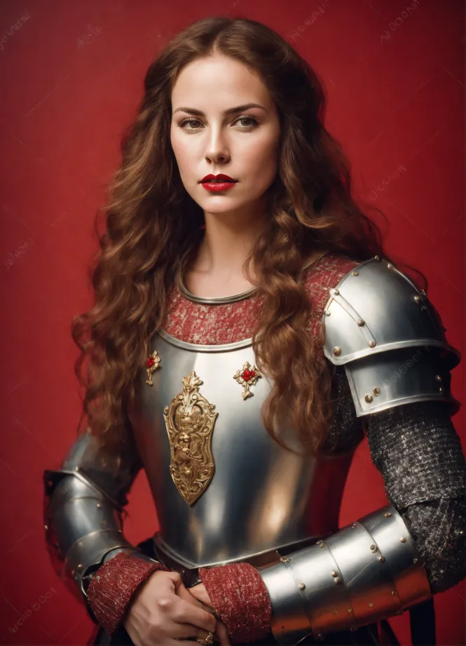 Medieval Woman Lady Armor With Completefemale Armor, Female Knight