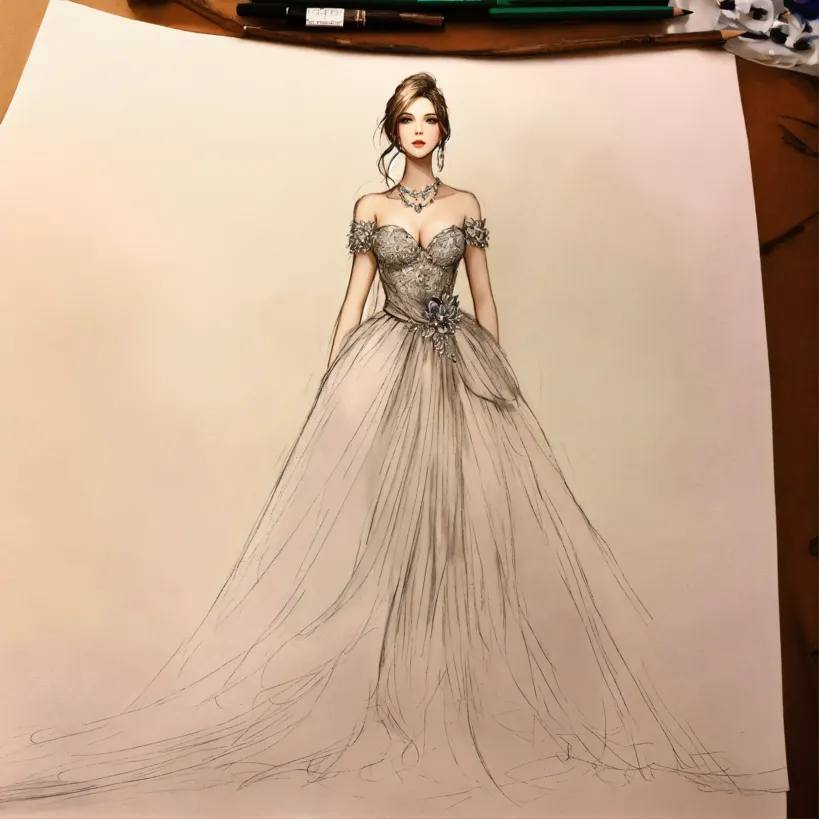 Lexica - the most beautiful dress design