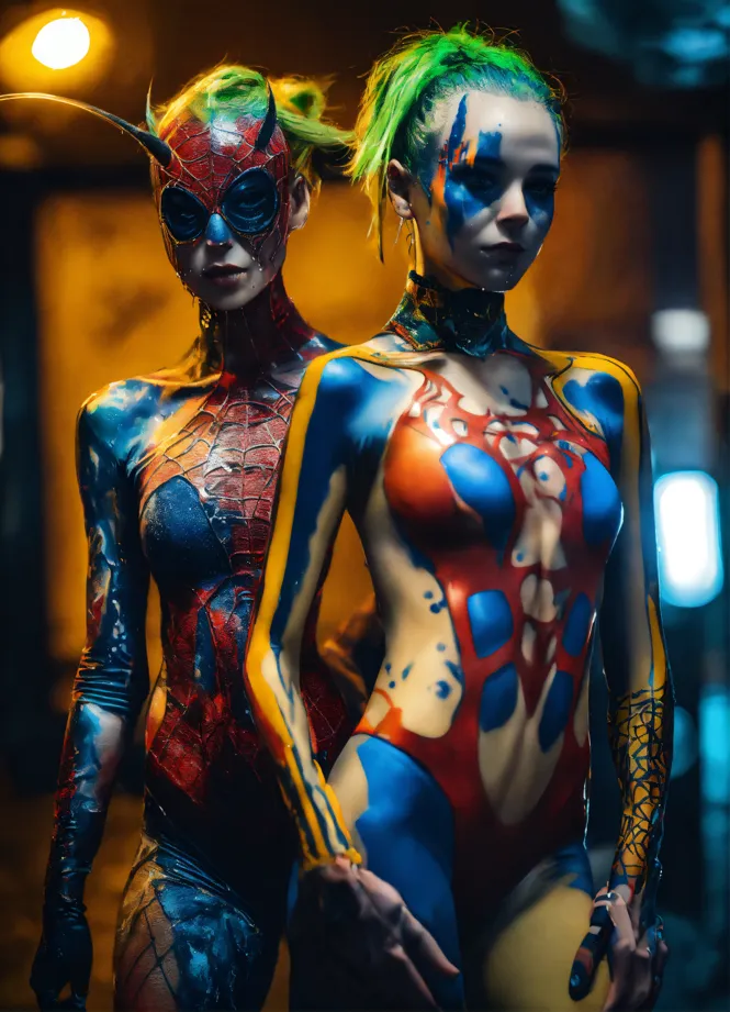 Lexica Bodypainting