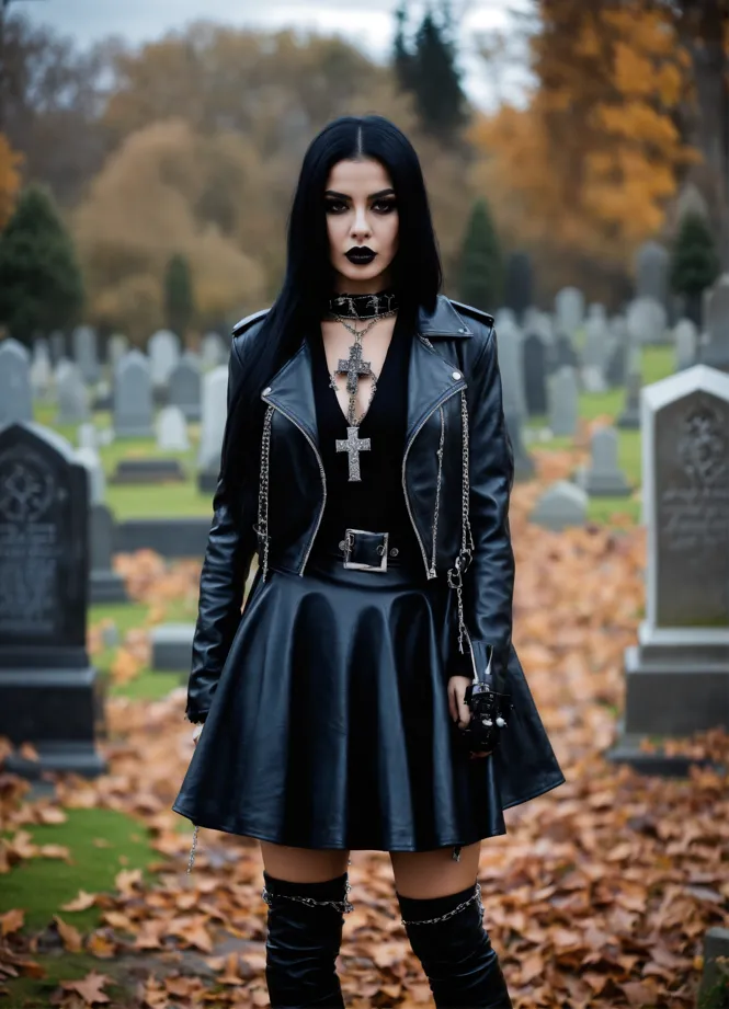 Leather gothic clearance clothing