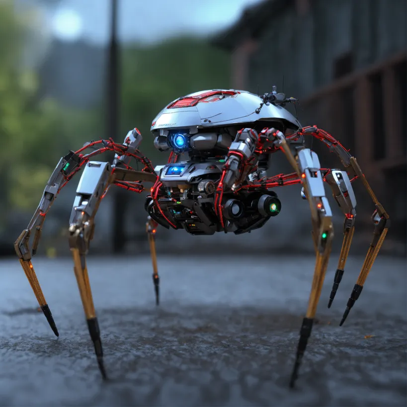 4 legged hot sale spider robot