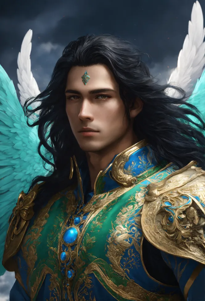 Lexica - a male archangel