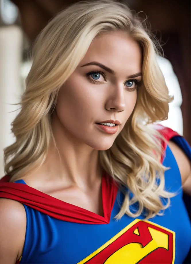 Lexica - taylor swift as supergirl