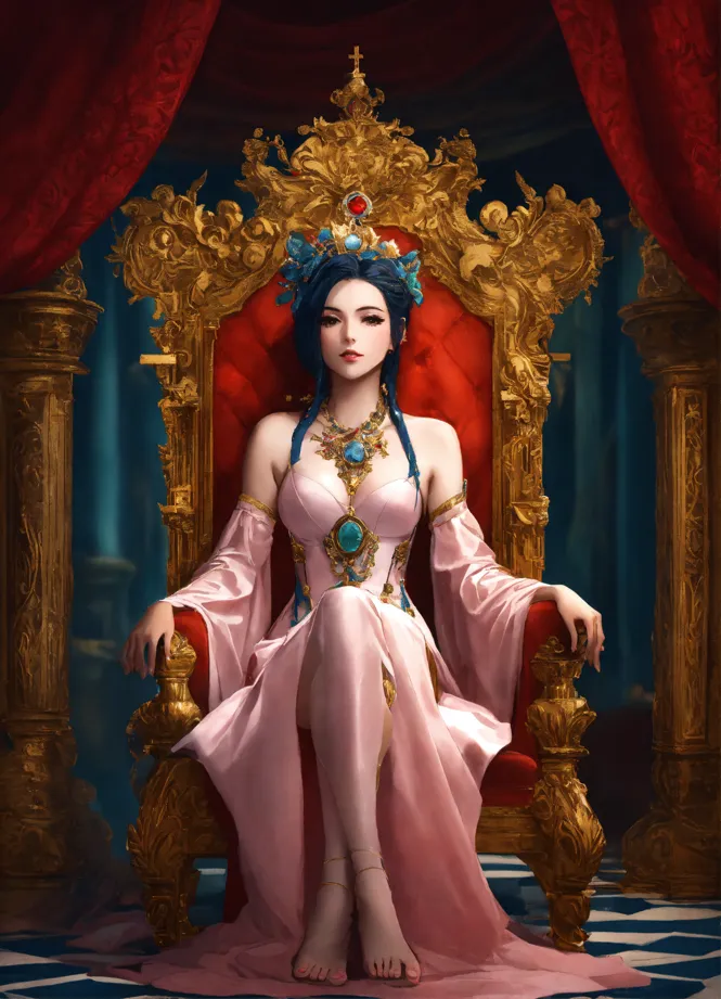 Throne, Goddess Mia