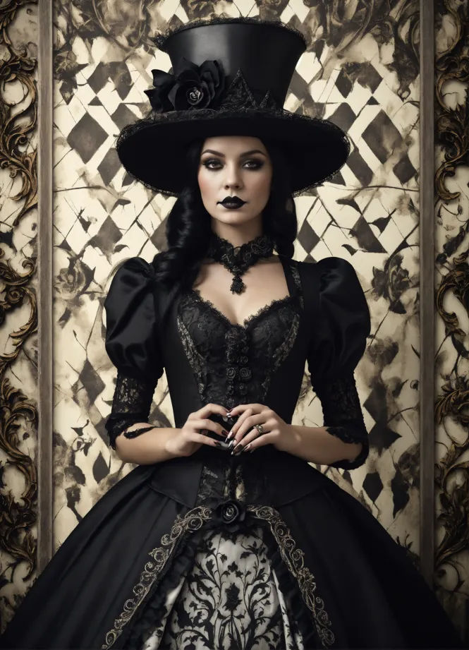 Long black victorian clearance dress