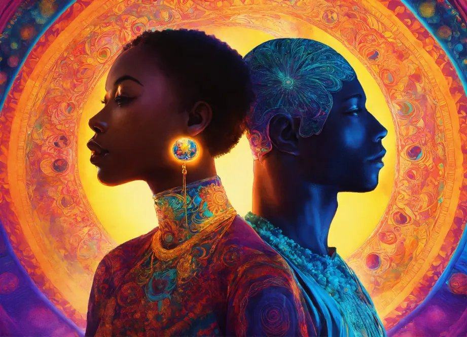 Lexica - two afrocentric women