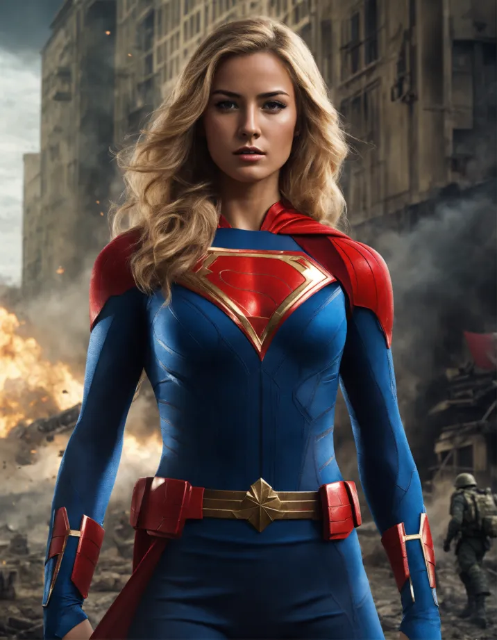 Lexica - taylor swift as supergirl