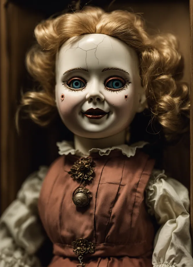 Zombie best sale porcelain dolls