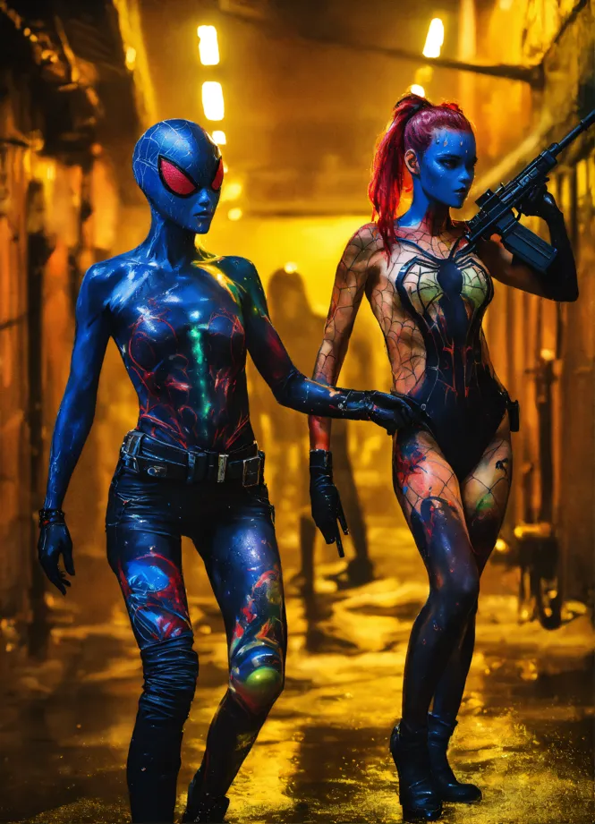 Lexica Bodypainting