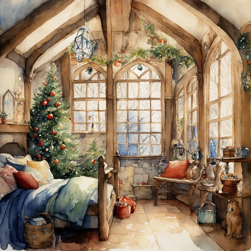 Lexica - watercolor gouache detailed paintings
