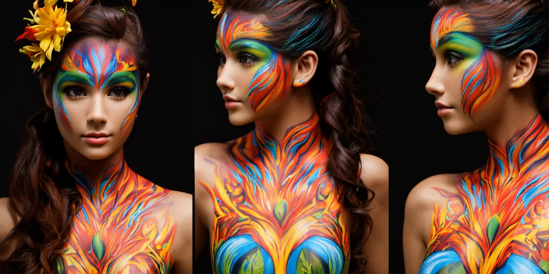 Lexica Bodypainting