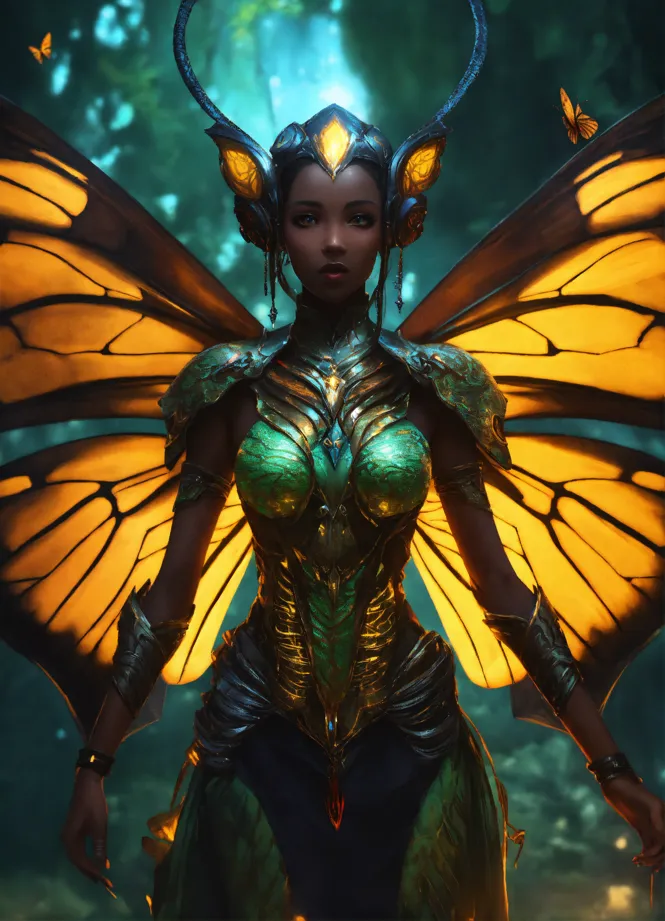 Lexica - insect woman