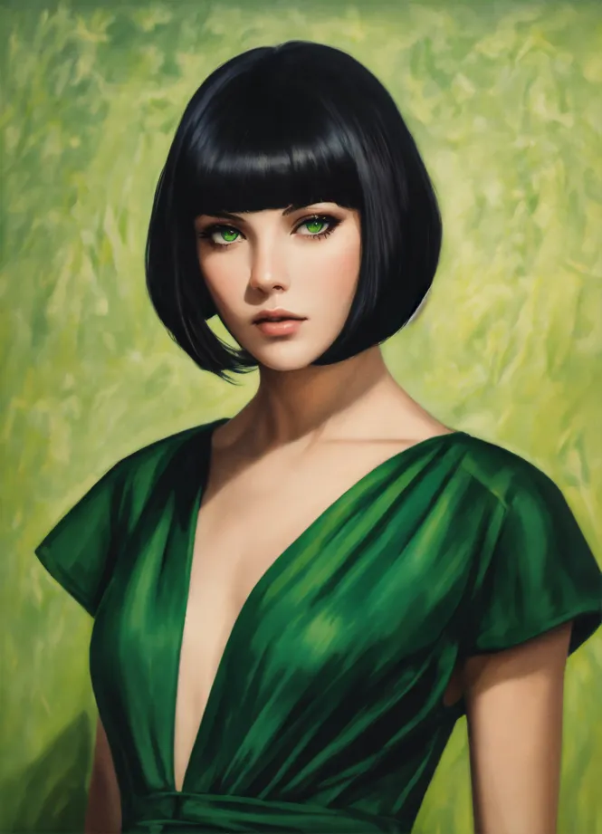black hair green dress 160,431 Woman Long Black Hair Green Dress Royalty-Free Images, Stock Photos  & Pictures