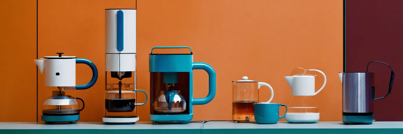 Lexica - A surreal coffee maker designed by Dieter Rams. Product