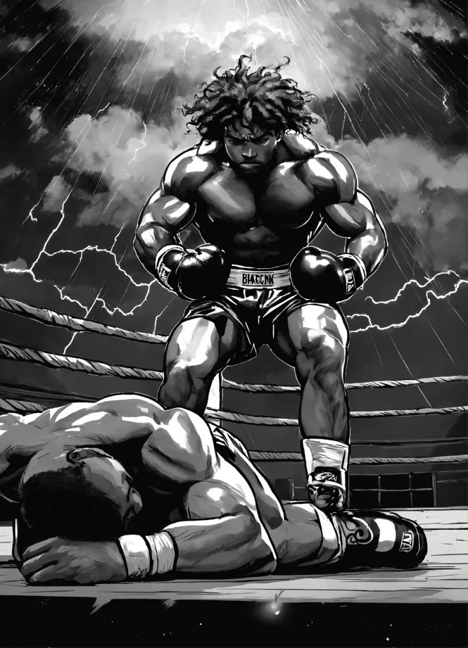 Hajime no Ippo, Ippo, boxing, manga, simple background, black background,  anime boys, minimalism, boxing gloves, sweat