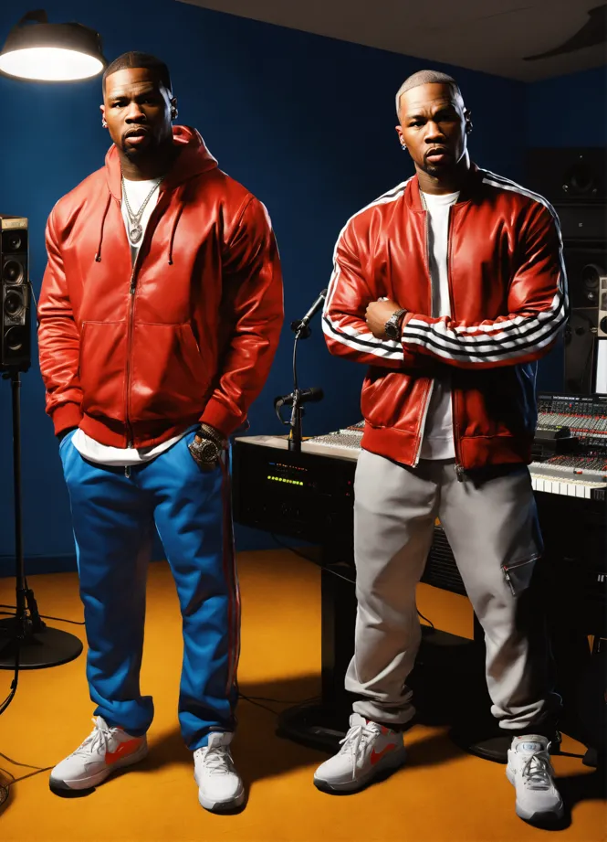 Lexica red black and blue adidas tracksuits