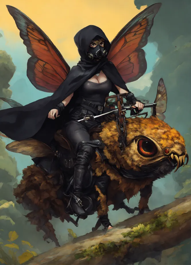 Lexica - insect woman