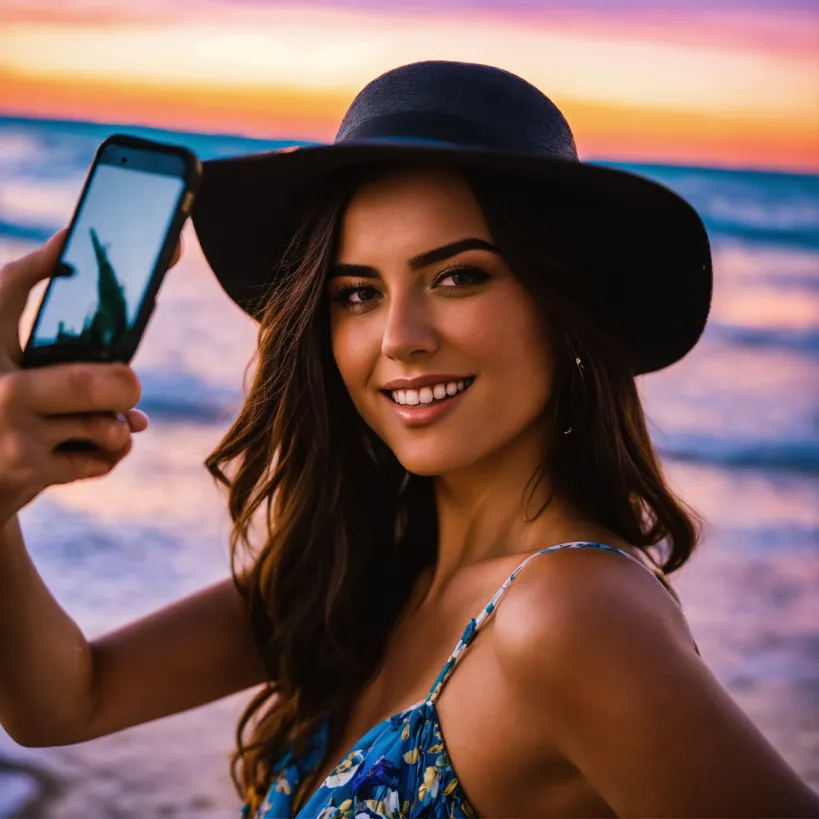  Lexica - selfie