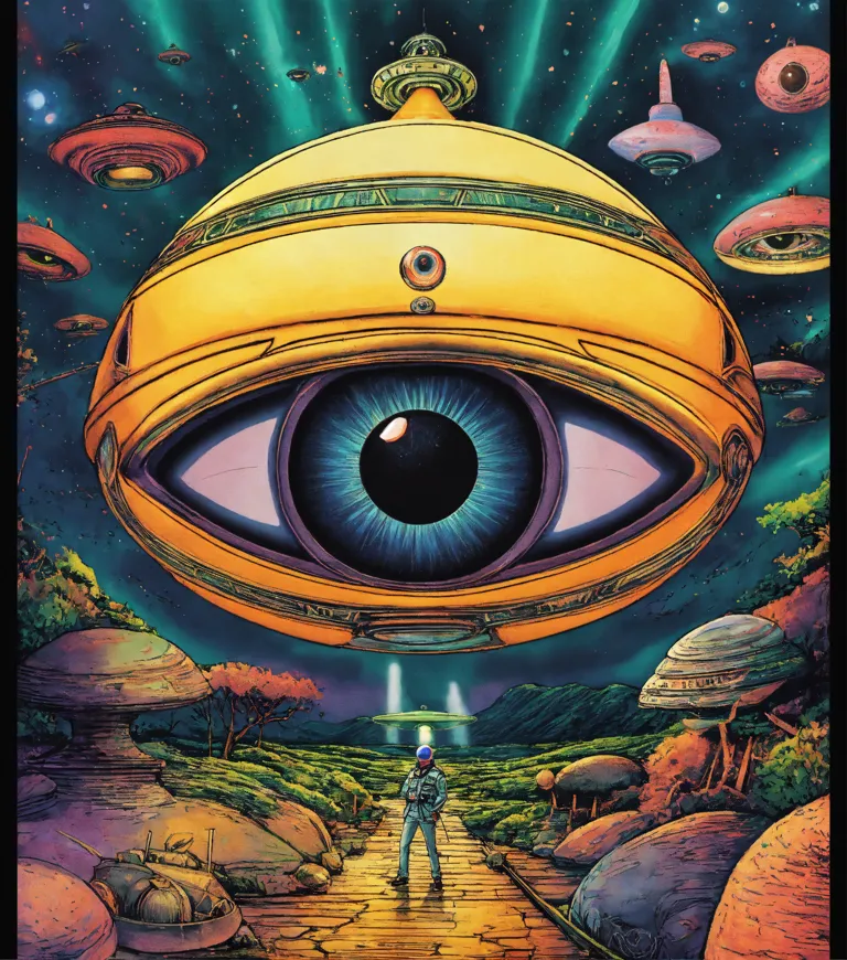 Lexica - vintage sci - fi art
