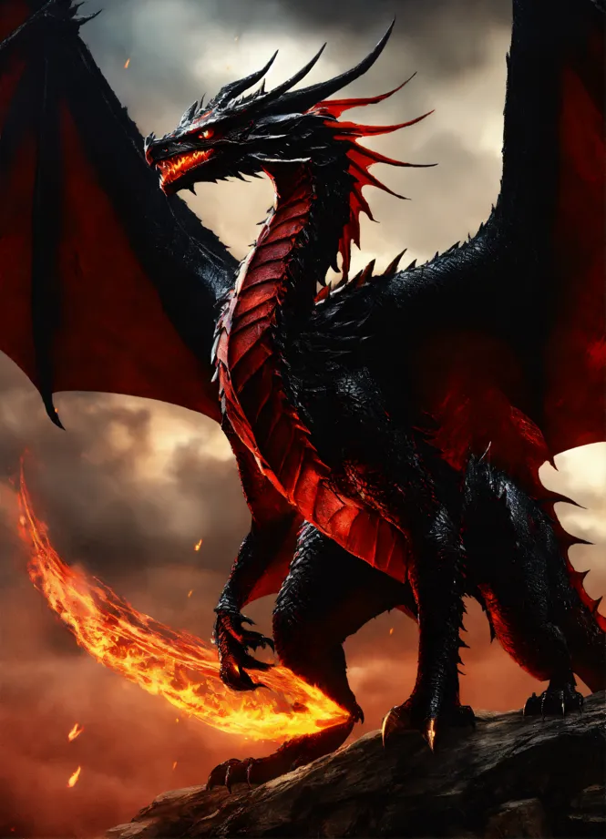 Lexica - black dragon