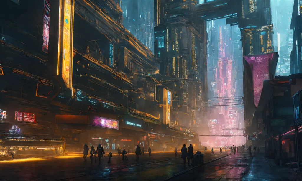 Lexica - cyberpunk megacity