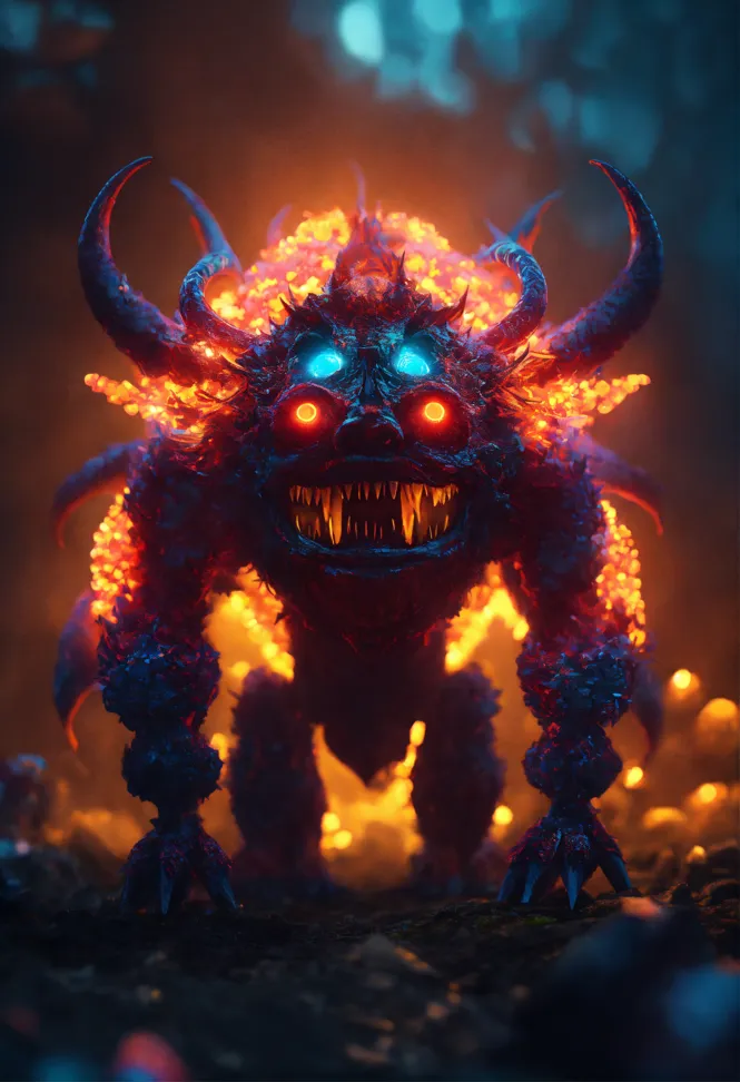 Lexica - terrifying monster