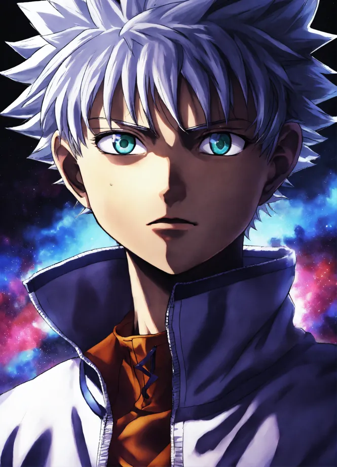 Wallpaper : Hunter x Hunter, Killua Zoldyck, white hair, Spiky