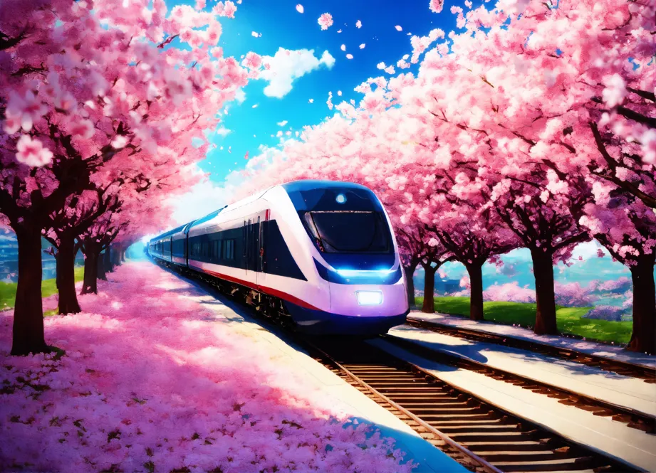 Lexica - pink steam locomotive