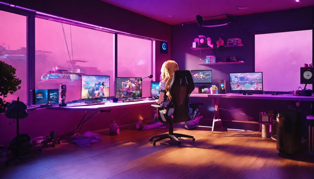 Lexica - streamer setup