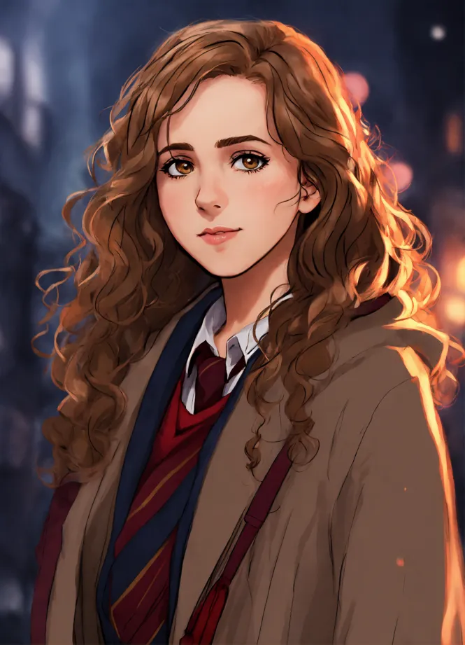 3D Young Hermione Granger - ZBrushCentral