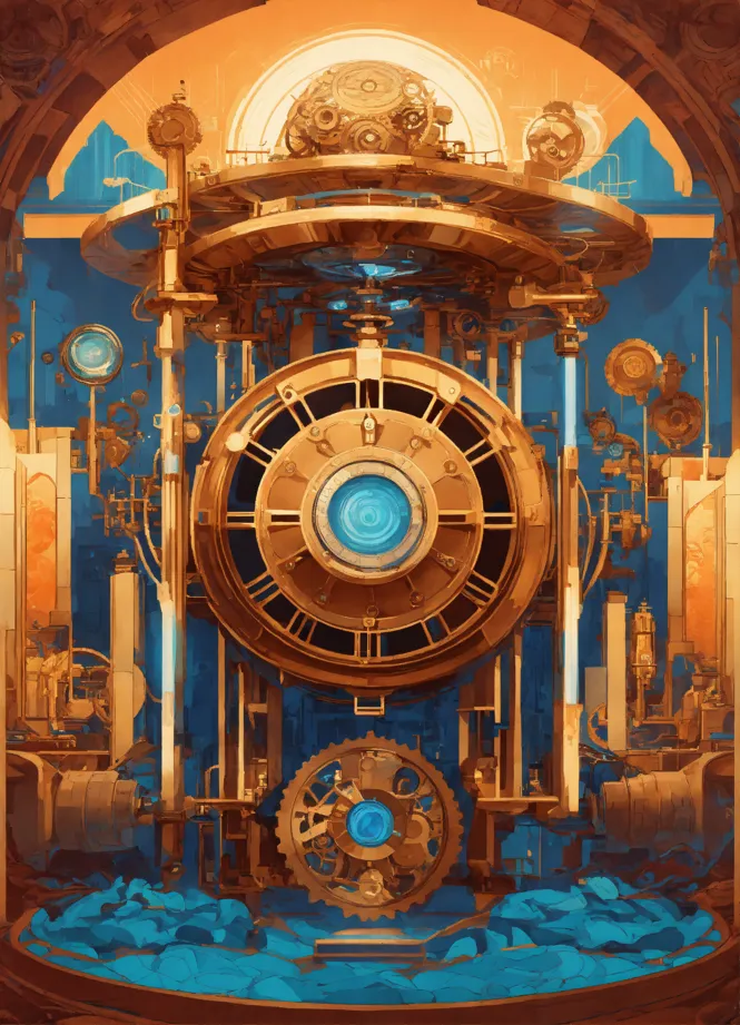 Steampunk Clock - IndigoBlu