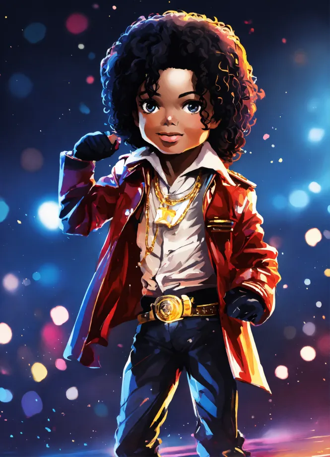 Chibi De Michael Jackson