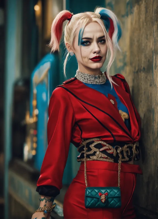 This Look At Anya Taylor-Joy As Harley Quinn Is Stunning