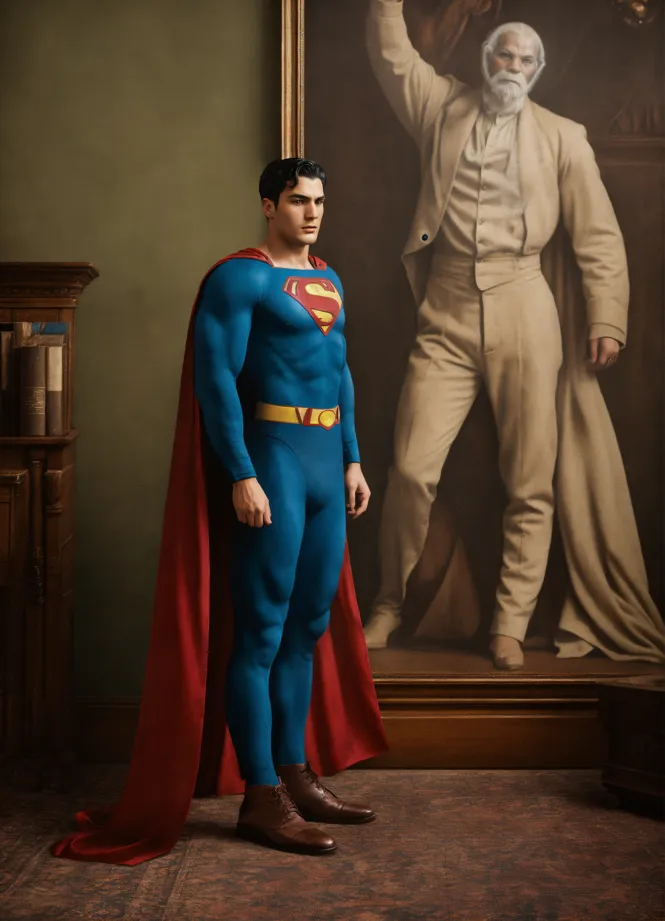 Lexica - Christopher reeve as henry cavill superman Ultra hd