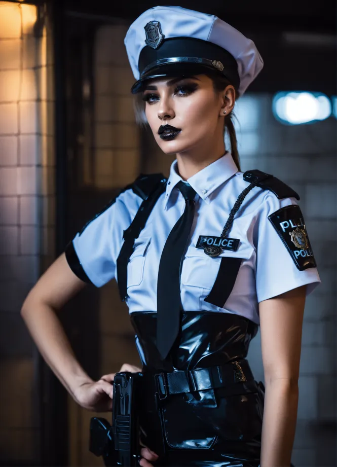 Police halloween costume -  France