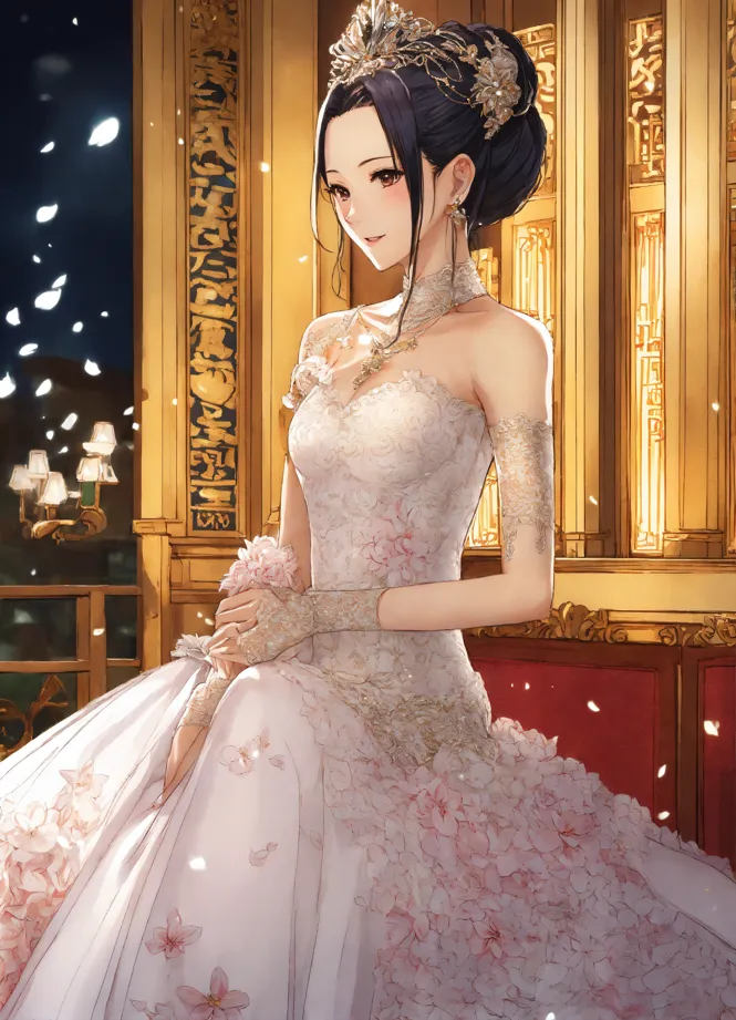 Wedding Dress Up Anime