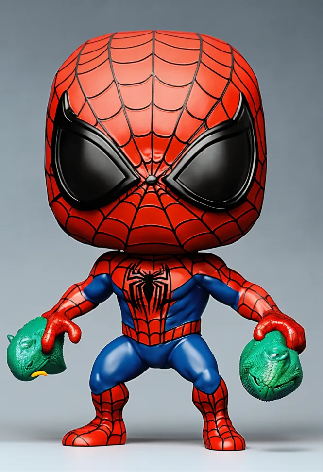 3D file Spiderman 2 Homem Aranha Funko Pop Epic Scene 🦸‍♂️・3D printer  model to download・Cults