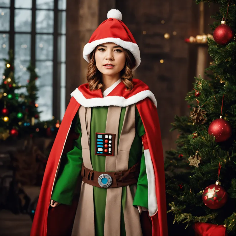 Lexica star wars characters dress for christmas