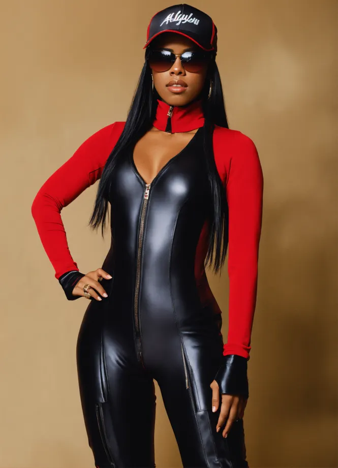Lexica - shiny sleek smooth soft matte full-body turtleneck catsuit. spandex  lycra. youthful. super cute