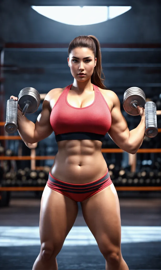 Lexica - Beautiful fit women, fitness attire, facing away from us