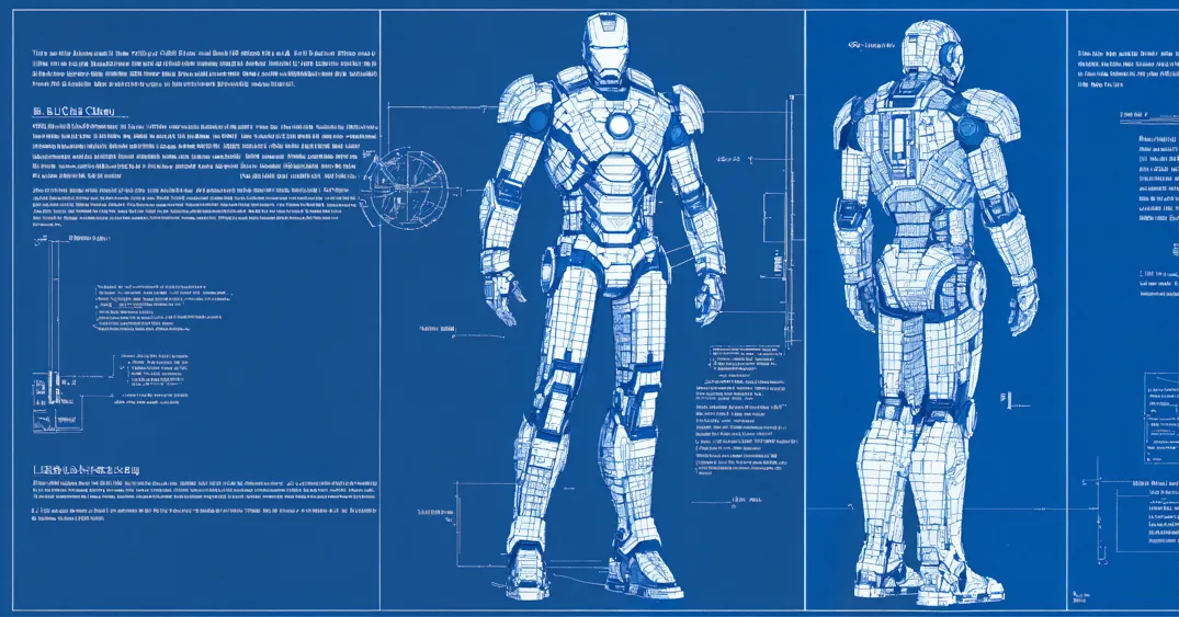 Iron Man Suit Design Blueprints